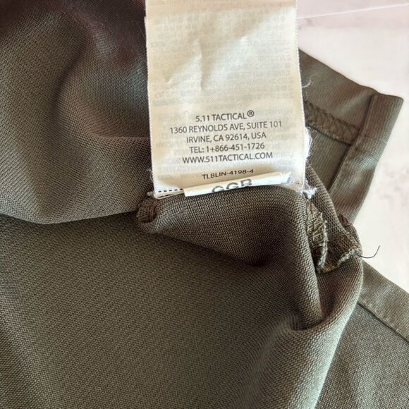 5.11 Embroidered Air Force One POTUS Tactical Polo with patch, Green - Picture 13 of 13